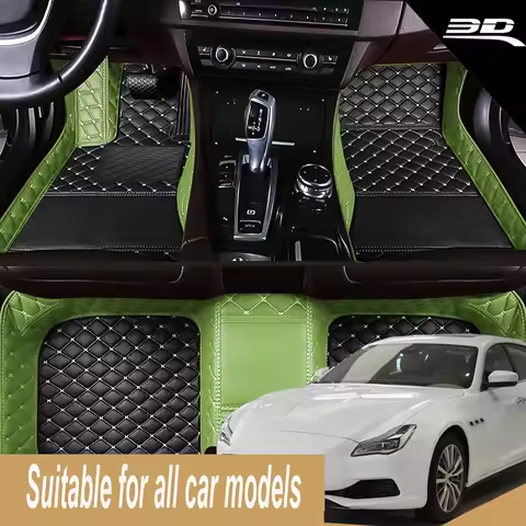 Custom Car Floor Mats For Toyota BZ4X BZ3 Auto Carpets Foot Coche Accessories Waterproof Leather Flo
