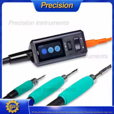 2026 200W Multifunctional Mini Soldering Station Dual PD DC Power Supply Compatible with C115 C210 C