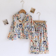 ชุดนอน Muslin Pajamas Collection Muslin Pet (M3143 M3144)