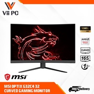[CHOOSE FREE 24HR DELIVERY OPTION] MSI Optix G32C4 Gaming Monitor (31.5" VA" 1920 x 1080 FHD 165 Hz 