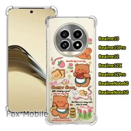 Case For Realme 13 5G/13Pro 12/12X Note60 C63 C61 Note C51 C53 Shockproof Cute Pattern 029 TP