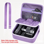 Hard Camera Case for Sony ZV-E10 A6400 A6000 A6100 A6600 A6500 (MediumKit Lens Only)Protective Bag w