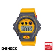 CASIO นาฬิกาข้อมือผู้ชาย G-SHOCK YOUTH รุ่น DW-6900Y-9DR วัสดุเรซิ่น สีเหลือง