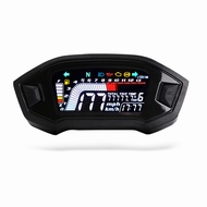 VA-12 Universal Motorcycle Gauge HUD Speedometer 13000 RPM Tachometer LCD Digital Odometer Fuel Mete