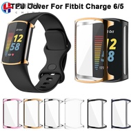 CHINK TPU , Full Cover Bumper Screen Protector, Soft Accessories Smart Protective Shell for Fitbit C