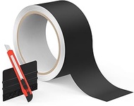 4 in x 30 ft Chrome Delete Vinyl Wrap Kit for Black Out for Window Trim, Door Edge Trim & Grille Acc