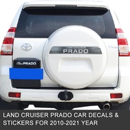 fit for Toyota land cruiser Prado spare tire sticker overbearing spare tire sticker trunk spare tire