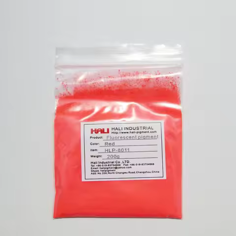 Sell fluorescent pigment bright red color powders neon colors fluorescent powder 1lot=200gram HLP-80
