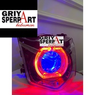 Headlights HONDA old carburetorBEAT old billed biled projector