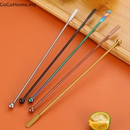 GOG 304 Stainless Steel Coffee Stir Stick Bar Juice Rio Cocktail Creative Mixer Stick Champagne Swiz