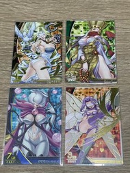 數碼暴龍卡 jintrix 稀有咭4張