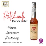 L & K Florida Water Patchouli Touch of Love Cologne Promote Wealth Abundance and Prosperity