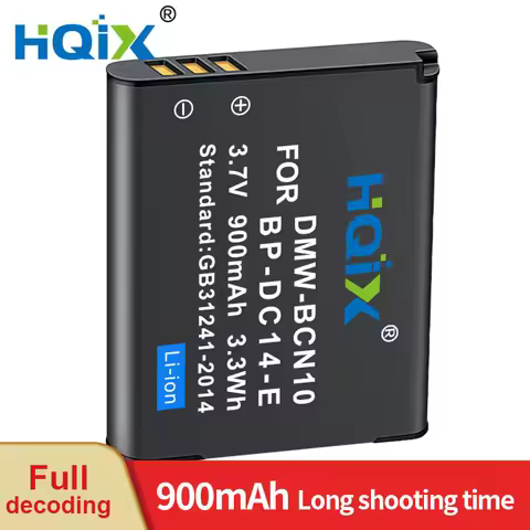 HQIX for Panasoinc LUMIX DMC-LF1 Camera DMW-BCN10 Charger Battery