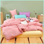 Shop Bahai Pastel Plain King Duvet Cover Zipper Closure Quilt Duvet Cover Bedding Comforter Cotton