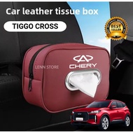 Premium Leather Car Tissue Holder CHERY TIGGO CROSS/TIGGO CROSS CSH 2025 2026