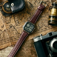 AE-1200WHL-5AV Brown Leather Digital Watch