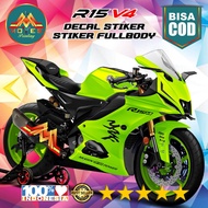 Sticker Decal Motorcycle R15 V4 Full Body MOTIF Color Sticker R15 V4 Sticker Variation R15 V4