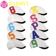 BARRY1 Golf Iron Headcover Sports 10Pcs/set Protective Cover Training Equipment With Number Design I