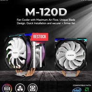 Discount Alseye M120D Max Series Rgb Cpu Cooler Gang Fan Cessor 4 Pipes Original