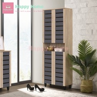 TORI 4 door high wooden shoe cabinet / storage cabinet / rak kasut murah / rak kasut kayu bertutup /