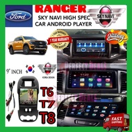 Ford ranger T6/T7/T8 car Android player