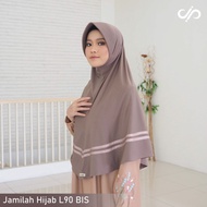 ch3 jamilah hijab l90 bis hijab instan bisban simple bahan jersey -