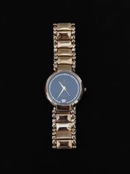 瑞士製 蕾蒙威 Raymond Weil Fidelio 18K鍍金 鑽圈 古著 腕錶 手錶