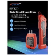 Noyafa NF-827 Circuit Breaker Socket Tester Fuse Socket Tester 120v Circuit Tester Electrician