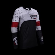 LEATT Enduro Enduro Enduro Cycling Shirt Breathable Mesh Fabric Anti-Friction Motorcycle Long Sleeve