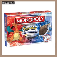 【MONOPOLY Pokemon】เกมกระดาน Monopoly Junior เกมเล่นหลายคน เกมการ์ด Monopoly Game เกมเล่นกับเพื่อน บอ