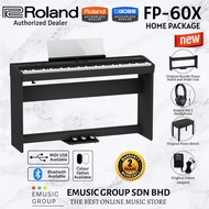 *LATEST* Roland FP-60X 88-Key Digital Piano Home Package (FP60X / FP 60X)