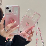 Peach Phone Case Huawei /P30/P40/P30pro/P40pro Chaincase Silicone Cover