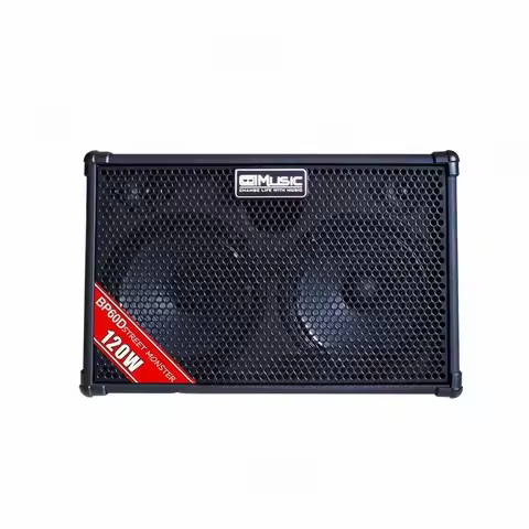 Ukulele Piano Speaker Sax Violin Practice AMP Bluetooth Coolmusic BP60D 120W Acoustic Amplifier Outd