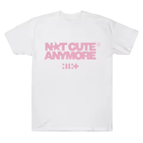 ILLIT Not Cute Anymore Album T Shirts ILLIT Girl Band T-shirt Korean Fashion Summer Women Men Short 