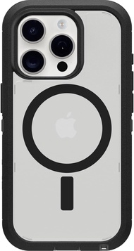 OtterBox iPhone 15 Pro (Only) Defender Series XT Case screenless rugged snaps to MagSafe lanyard att
