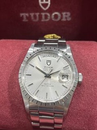二手中古 Tudor 帝舵 Oyster Prince ⭕️DATE.DAY 94510 36mm 勞的勞底 手動上鏈 星期日期顯示 狀態: 良好, Fullset, 不合完美主義者 價錢 : $18