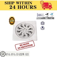 FLOOR TRAP GRATING STAINLESS STEEL 6'' X 6''