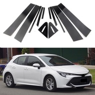 !HOT! Car Pillar Posts Door Window Trim Cover Stickers Decal for Toyota Corolla E210 Hatchback 2019-
