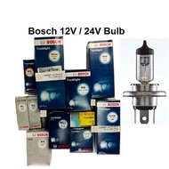 Bosch 12V 24V Bulb Automotive Truck Trailer Car Lorry H1 H3 H4 H7 H8 H11 H21W H6W T4W Proton Perodua