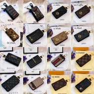 GANTUNGAN Keychain Wallet (Super Premium) imported branded motorbike car Stnk imported cowhide impor