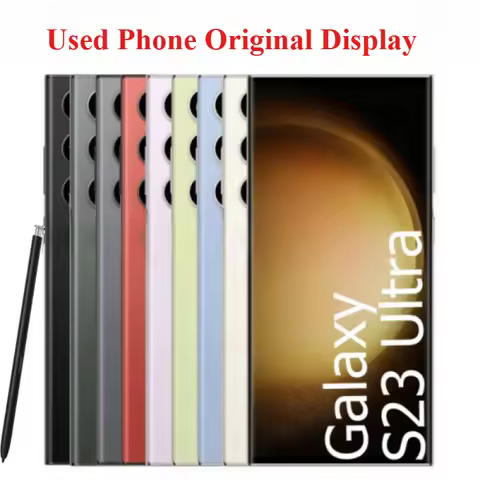 Samsung Galaxy S23 Ultra 5G S918U1 S918B S918N S9180 6.8" 256/512GB/1TB 8/12GB Snapdragon NFC Origin