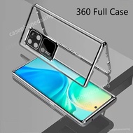 360 Full Case Vivo V30 Pro Casing For VIVO V30 Pro V 30 V30Pro 5G 2024 Phone Case 360° Metal Magneti