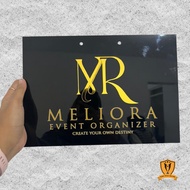 CUE CARD MC ACRYLIC CHEAP PREMIUM COSTUME COLOR FOR WEDDING EVENTS