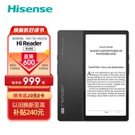 海信（Hisense） Hi Reader 电纸书阅读器 6.7英寸300ppi墨水屏 护眼阅读轻巧便携 金属灰 4GB+64GB