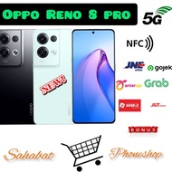 OPPO RENO 8PRO 5G NFC 12/256GB GARANSI RESMI(12GB + 7GB RAM EXPANSION)