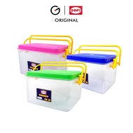 SHINPO Target Container Box Plastic with Lock 12 L Storage Box Container Storage Box