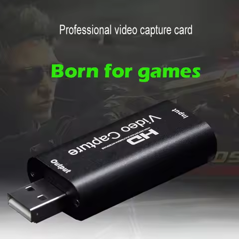 4K HDMI-compatible Video Grabber Screen Record Capture Device 4K HDMI-compatible Video Capture Card 