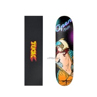 Tuck COMPLETE SKATEBOARD -(GENUINE QUALITY PROFESSIONAL SKATEBOARD, BEAUTIFUL AND SHARP IMAGES) TUCK
