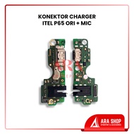 Original ITEL P65 CHARGER Connector + Original ITEL P65 PCB BOARD + IC