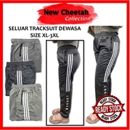 TRACKSUIT DEWASA SIZE XL~3XL / SELUAR TRACKSUIT LELAKI PEREMPUAN POLO JORDON / SELUAR TRACK UNISEX POLO JORDON